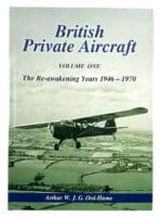British Private Aircraft 1946-1970 Volume 1 Hard Cover Reference Book