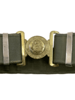 Canadian Forces RCASC Service Corps P37 Web Belt & Brass Buckle Canadian Forces RCASC Service Corps P37 Web Belt & Brass Buckle