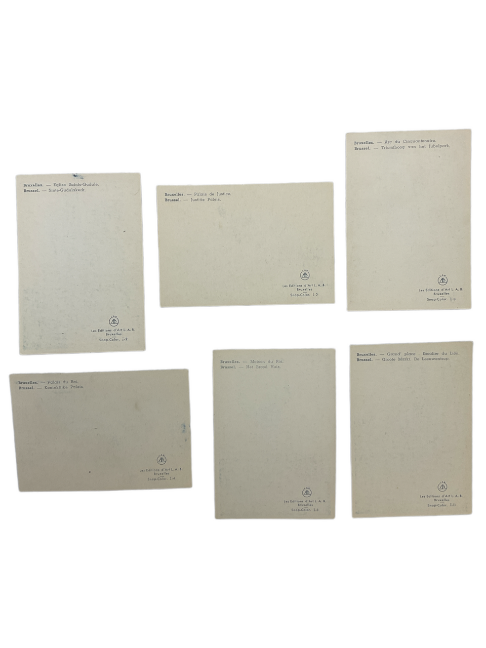 WW2 Canadian Brussels Souvenir Colour Postcard Set WW2 Canadian Brussels Souvenir Colour Postcard Set