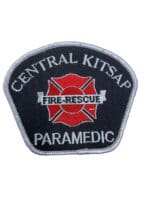 US Central Kitsap Washington Paramedic Fire Department Patch US Central Kitsap Washington Paramedic Fire Department Patch