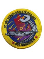 Canadian Forces RCAF 435 Squadron CC130 Hercules Maintenance Colour Crest Patch