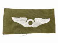 WW2 US USAAF Observer Embroidered Wings