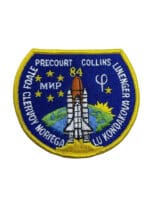 US NASA Space Shuttle Precourt Collins Linenger Foale Clervoy Noriega Patch