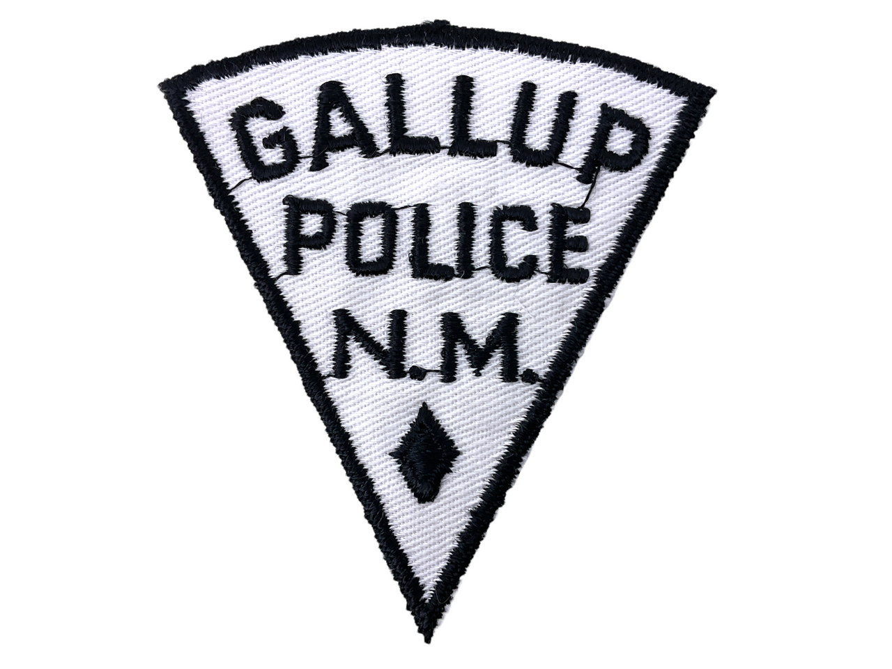 US Gallup New Mexico Black Edge Police Patch US Gallup New Mexico Black Edge Police Patch