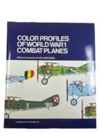 WW1 US German French British Color Profiles of Combat Planes HC Reference Book