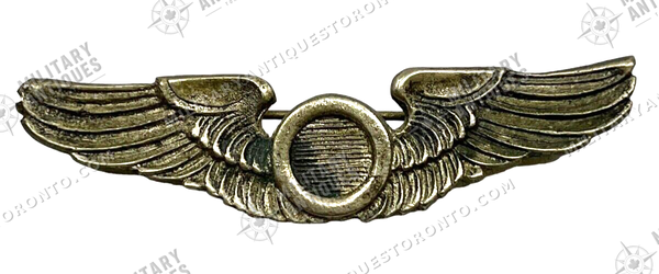 WW2 US USAAF Observer Wings Pin Back - Military Antiques Toronto