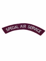 British SAS Special Air Service Jungle Use Shoulder Title Original British SAS Special Air Service Jungle Use Shoulder Title Original