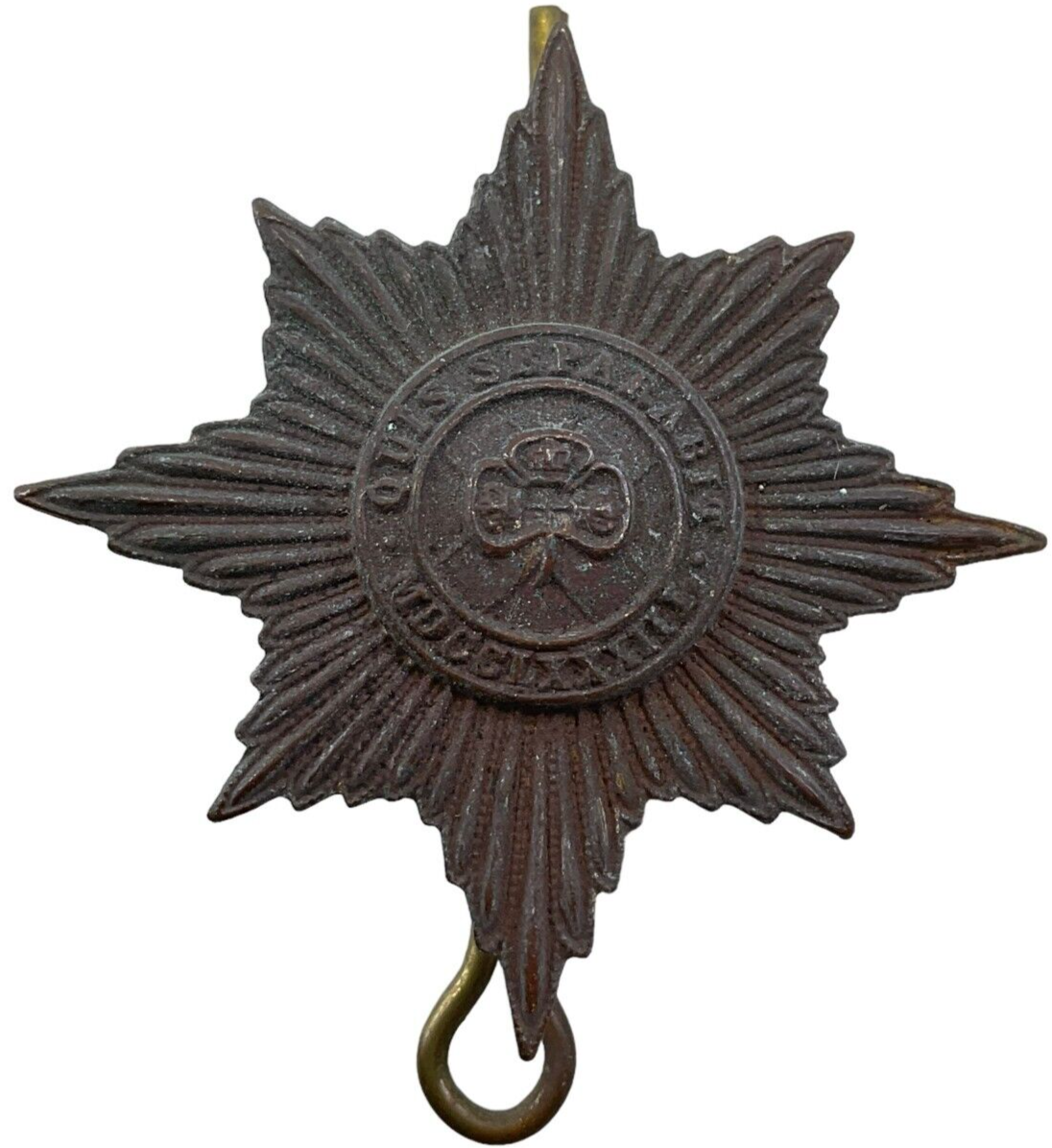 WW2 British Irish Guards Cap Badge WW2 British Irish Guards Cap Badge