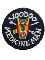 Canadian Forces RCAF Voodoo Medicine Man CF-101 Squadron Crest Patch Canadian Forces RCAF Voodoo Medicine Man CF-101 Squadron Crest Patch