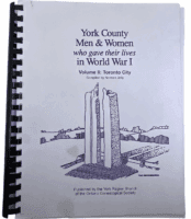 WW1 Canadian CEF York County Men and Women Vol 2 Toronto City SC Reference Book