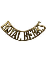 WW2 British Royal Berkshire Regiment Shoulder Title Single