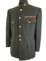 Canadian Guards Officers Patrol Blue Jacket Tunic Named & Dated 1966 Size 38