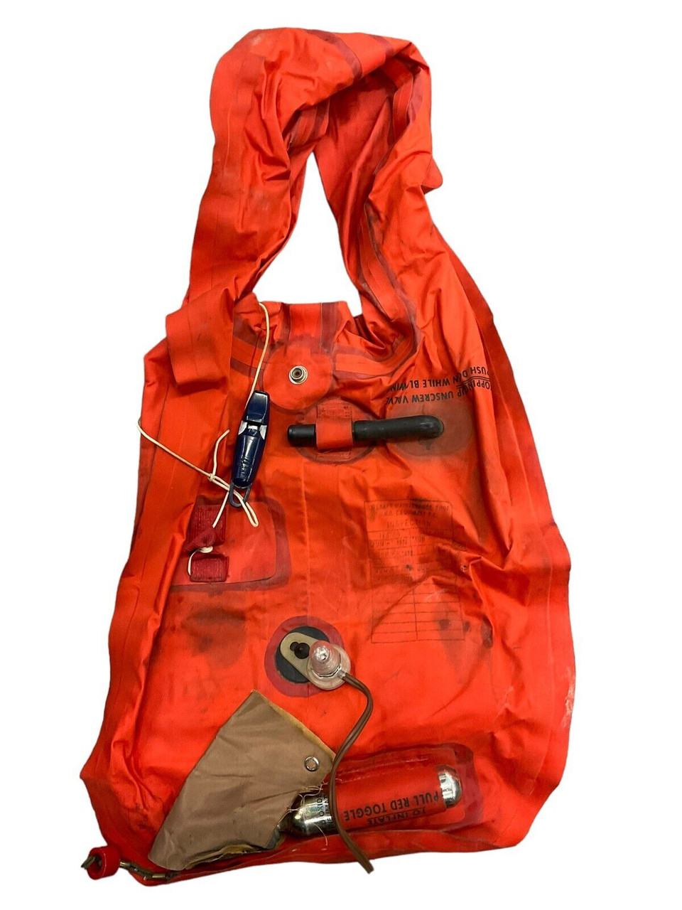 Canadian Forces RCAF Life Preserver 1974 Dated Canadian Forces RCAF Life Preserver 1974 Dated