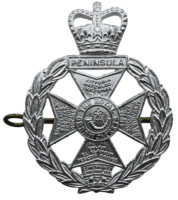 British Royal Green Jackets Regiment Officers Cap Badge British Royal Green Jackets Regiment Officers Cap Badge