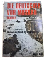 WW2 German War for Moscow 1941 to 42 GERMAN TEXT Hardcover Reference Book