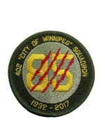 Canadian Forces RCAF 402 Squadron 85th Anniversary Patch OD Green