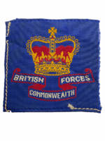 British Commonwealth Forces Woven Sleeve Insignia Patch