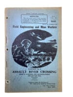 British Army RE Assault River Crossing Part 2 1951 Soft Cover Reference Book