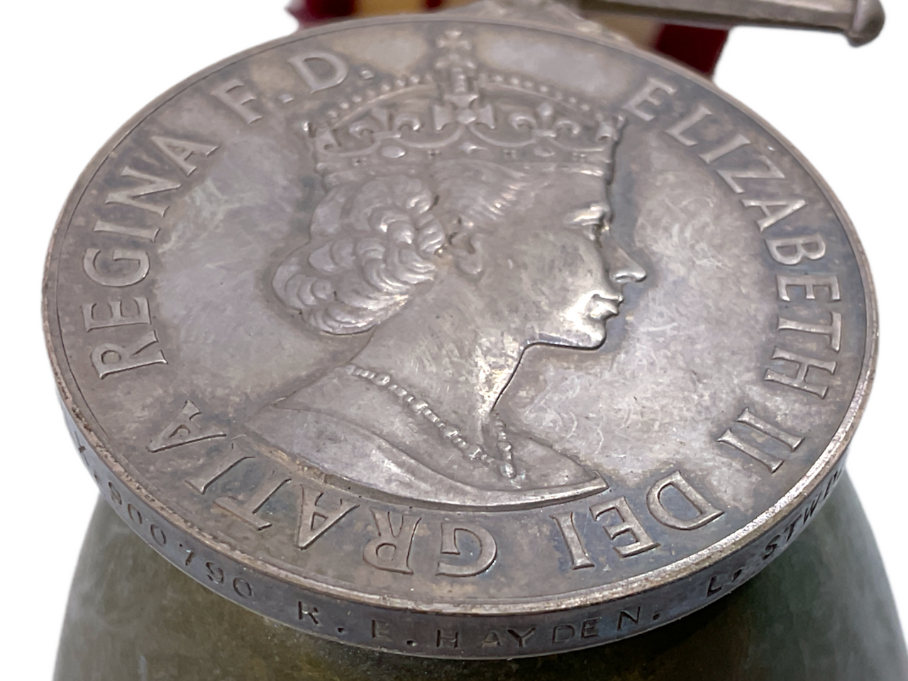 British Royal Navy RN General Service Medal & Near East Bar L Stwd Hayden British Royal Navy RN General Service Medal & Near East Bar L Stwd Hayden