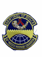 US USAF 13th Missile Warning Squadron Sentinel Of Space Patch