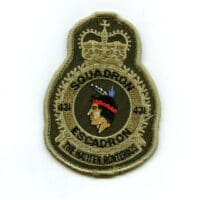 RCAF CAF Canadian 431 Squadron Heraldic OD Crest Patch