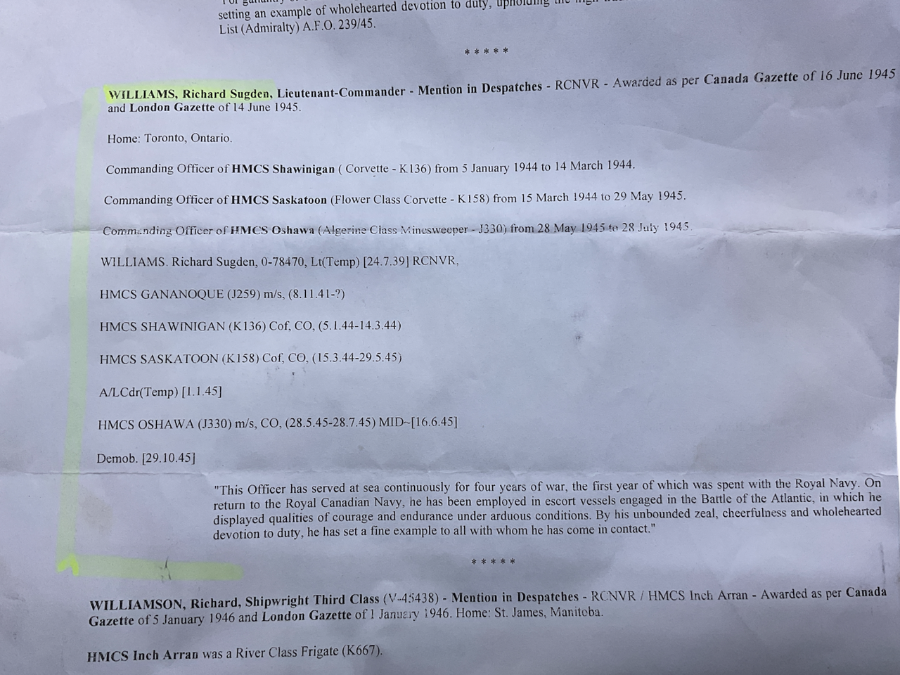 WW2 Canadian RCNVR Navy Long Hose Respirator Named Lt Commander RS Williams RARE WW2 Canadian RCNVR Navy Long Hose Respirator Named Lt Commander RS Williams RARE