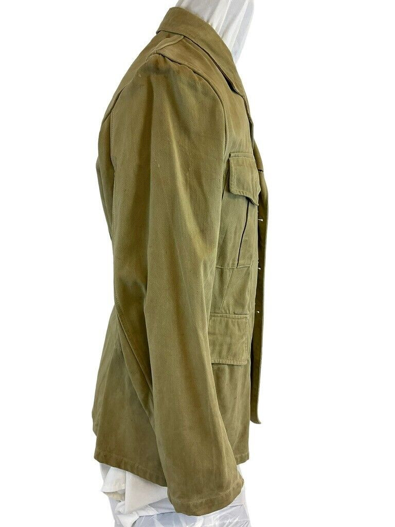 WW2 Canadian RCAF Tropical Uniform Jacket Tunic No Buttons With Service Number WW2 Canadian RCAF Tropical Uniform Jacket Tunic No Buttons With Service Number