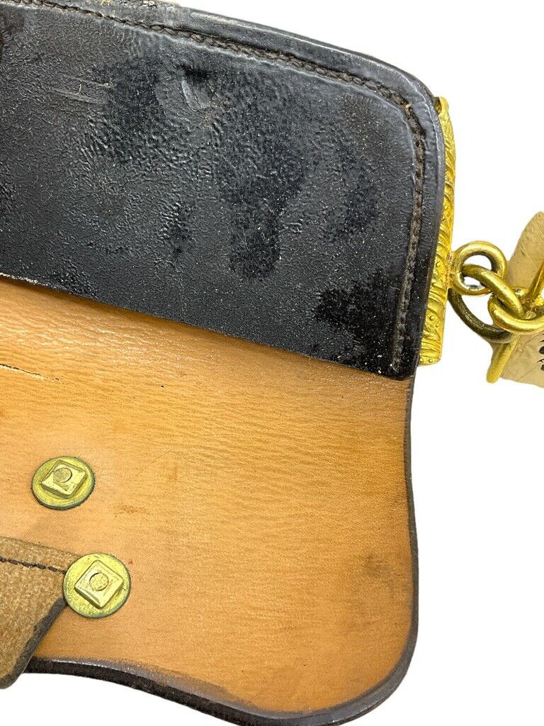 British Canadian Victorian Artillery RA RCA Officers Undress Cross Belt & Pouch British Canadian Victorian Artillery RA RCA Officers Undress Cross Belt & Pouch