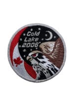 Canadian Forces RCAF 2006 Night 4 Wing Cold Lake Squadron Crest Patch