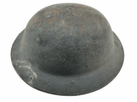 WW1 British Canadian BEF CEF Mk1 Combat Helmet w/ Liner & Chinstrap