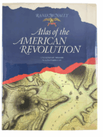 US Rev War Atlas of the American Revolution Rand McNally HC Reference Book