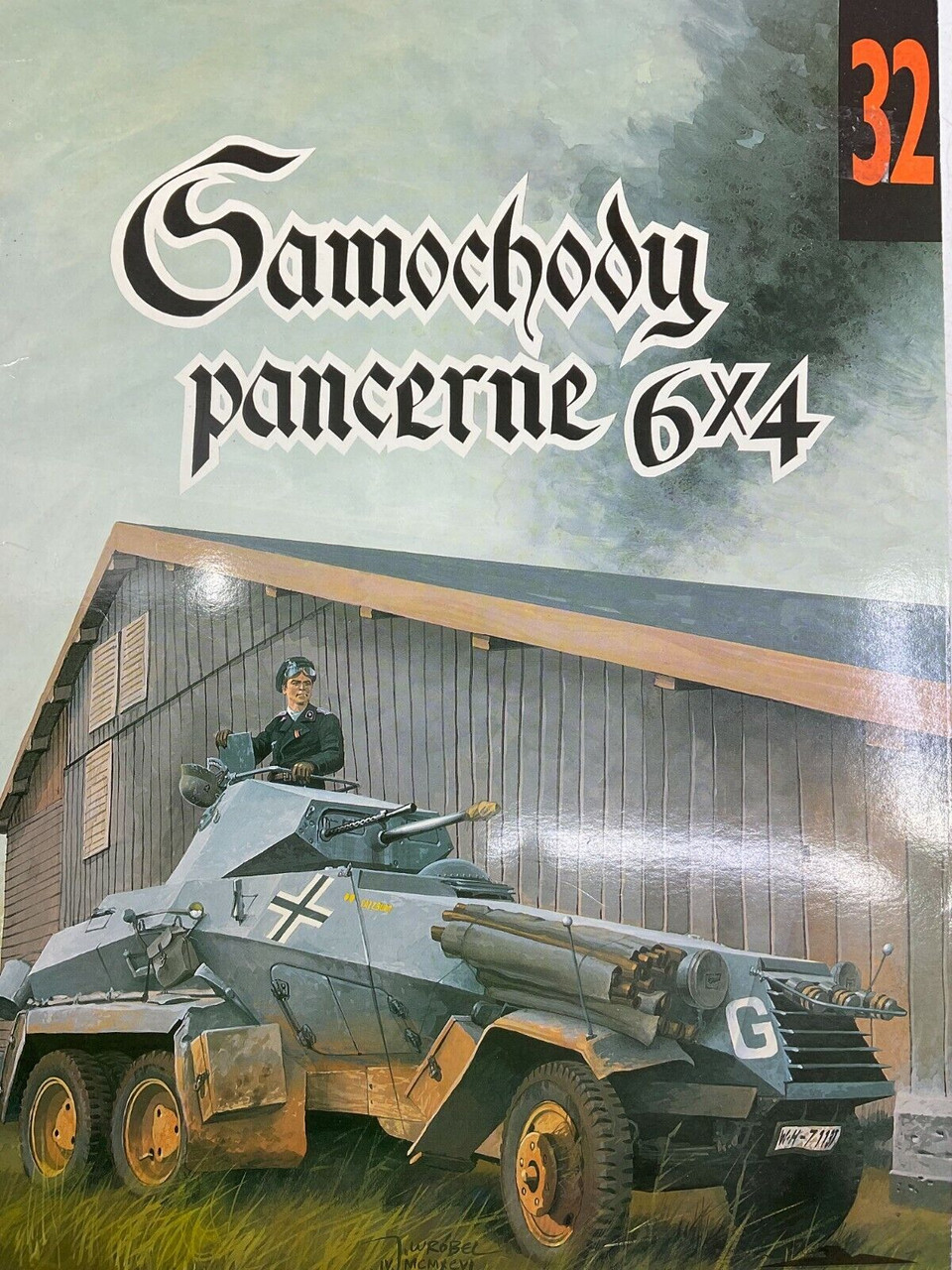 WW2 German SdKfz 231 232 Armour Armor Tanks Polish Language SC Reference Book WW2 German SdKfz 231 232 Armour Armor Tanks Polish Language SC Reference Book