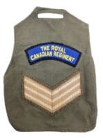 Royal Canadian Regiment Sgt Sergeant OD Green Brassard Armband