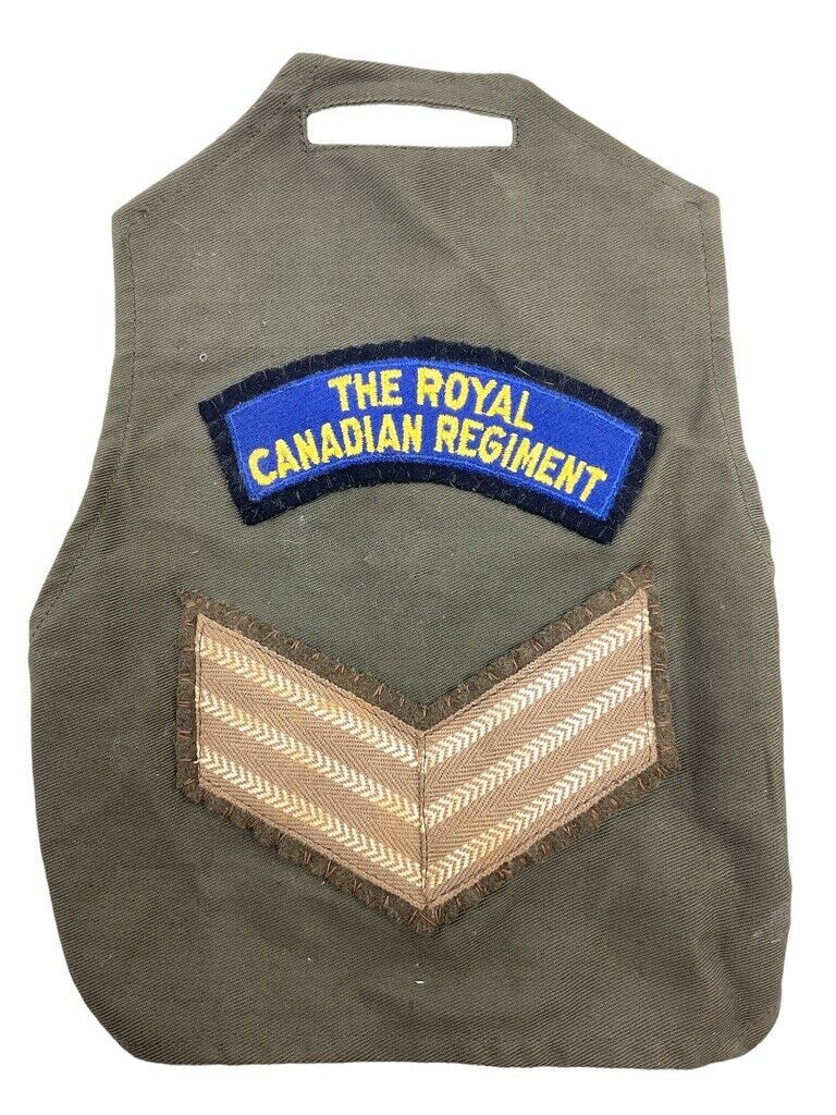 Royal Canadian Regiment Sgt Sergeant OD Green Brassard Armband Royal Canadian Regiment Sgt Sergeant OD Green Brassard Armband