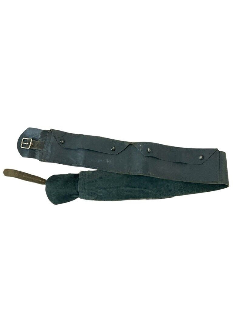 WW2 Canadian RCAF Blue Leather Money Belt WW2 Canadian RCAF Blue Leather Money Belt