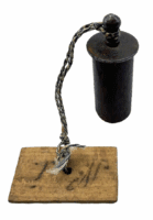 Victorian British Enfield Bore Plug & Wood Tag Victorian British Enfield Bore Plug & Wood Tag