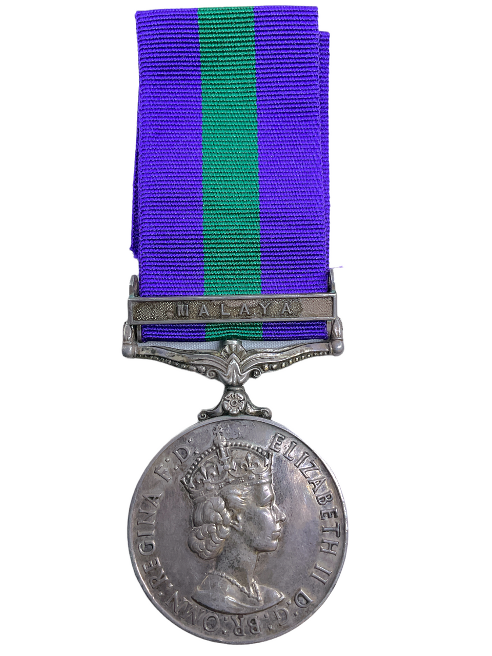 British General Service Medal & Malaya Bar Cpl Boyd Royal Scots Fusiliers British General Service Medal & Malaya Bar Cpl Boyd Royal Scots Fusiliers