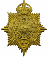 WW1 British Royal Marines Senior NCO Helmet Plate
