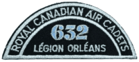 Royal Canadian Air Cadets 632 Legion Orleans Shoulder Title Patch