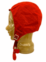 Australian RAAF Hi Visibility Red Bail Out Cap Flying Helmet Size 6 7/8