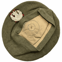 WW2 Cameron Highlanders Of Western Australia Balmoral Cap & Badge 6 3/8