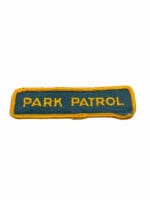 Canadian Park Patrol Gold Police Patch