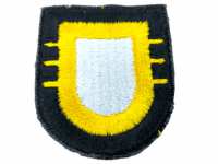 US Army Special Forces Airborne 101st 3rd Btn Beret Flash US Army Special Forces Airborne 101st 3rd Btn Beret Flash
