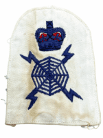 British RN Navy Radar Plot Sleeve Patch