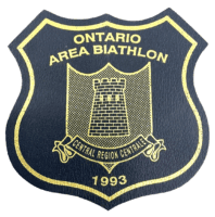 Canadian Forces Central Region Ontario Area Biathlon 1993 Jacket Patch