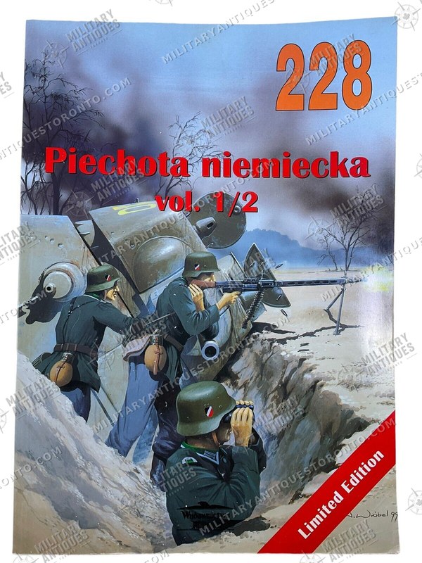 WW2 German Piechota Niemiecka Vol 1 2 No 228 POLISH TEXT SC Reference ...