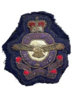 Canadian Forces RCAF Bullion Wire Blazer Crest Patch Vintage