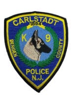 US Carlstadt New Jersey Bergen County K9 Police Patch US Carlstadt New Jersey Bergen County K9 Police Patch