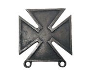 WW2 US Pin Back Trained Arms Badge