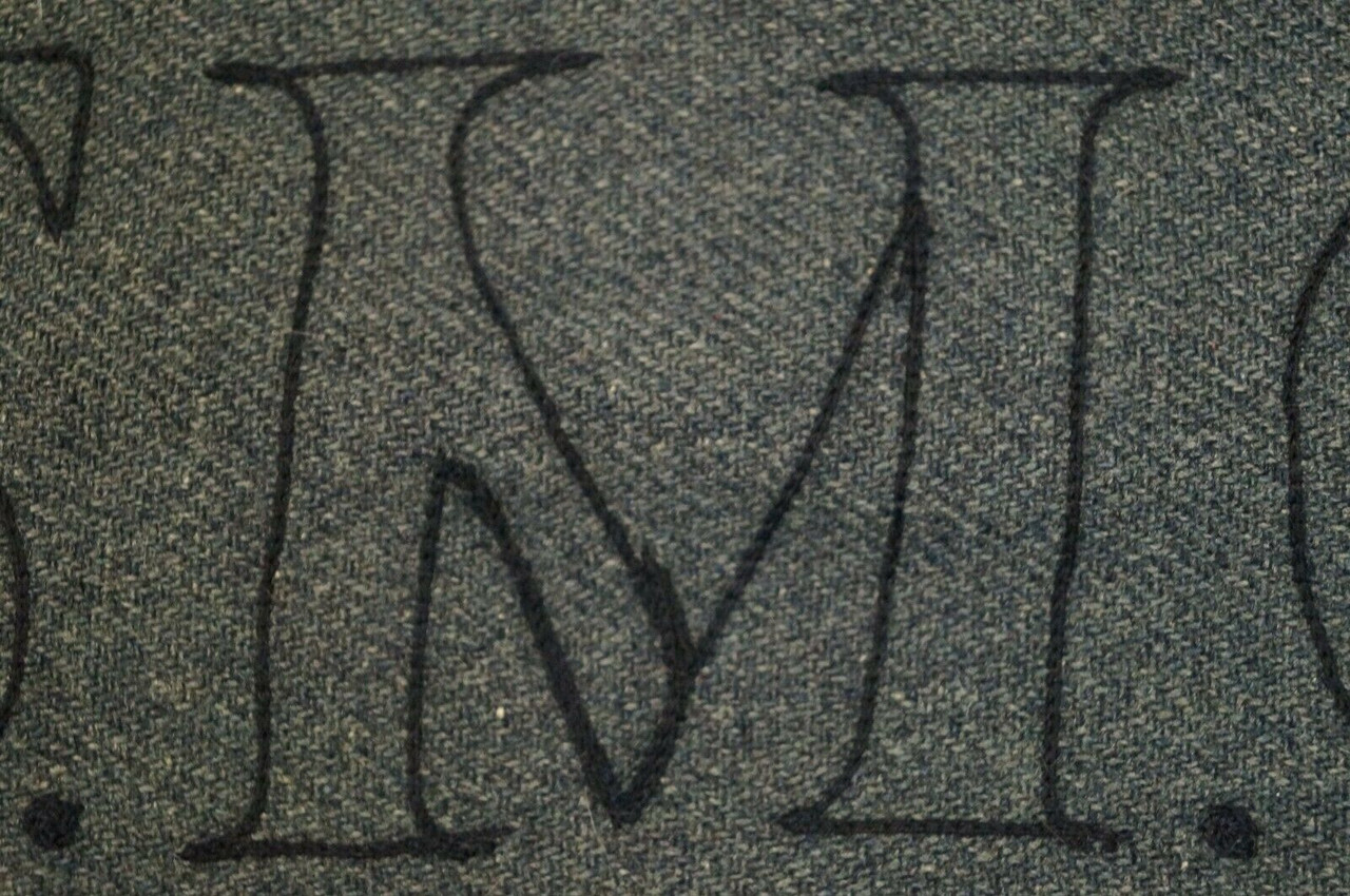 Spanish American War USMC M1884 Wool Blanket Named RARE Spanish American War USMC M1884 Wool Blanket Named RARE